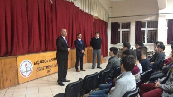 İlçe Milli Eğitim Müdürümüz Cevat ÇEVİK Sosyal Bilimler Lisesi ve Anadolu Öğretmen Lisesi Pansiyonlu Öğrencilerini ziyaret etti.