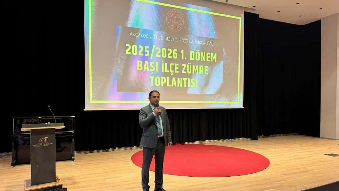 2025-2026 EĞİTİM ÖĞRETİM YILI SENE BAŞI ÖĞRETMENLER ZÜMRE TOPLANTISI