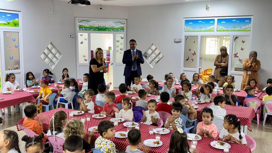 İLÇE MİLLİ EĞİTİM MÜDÜRÜMÜZÜN AKÇAKOCA ANAOKULU ZİYARETİ
